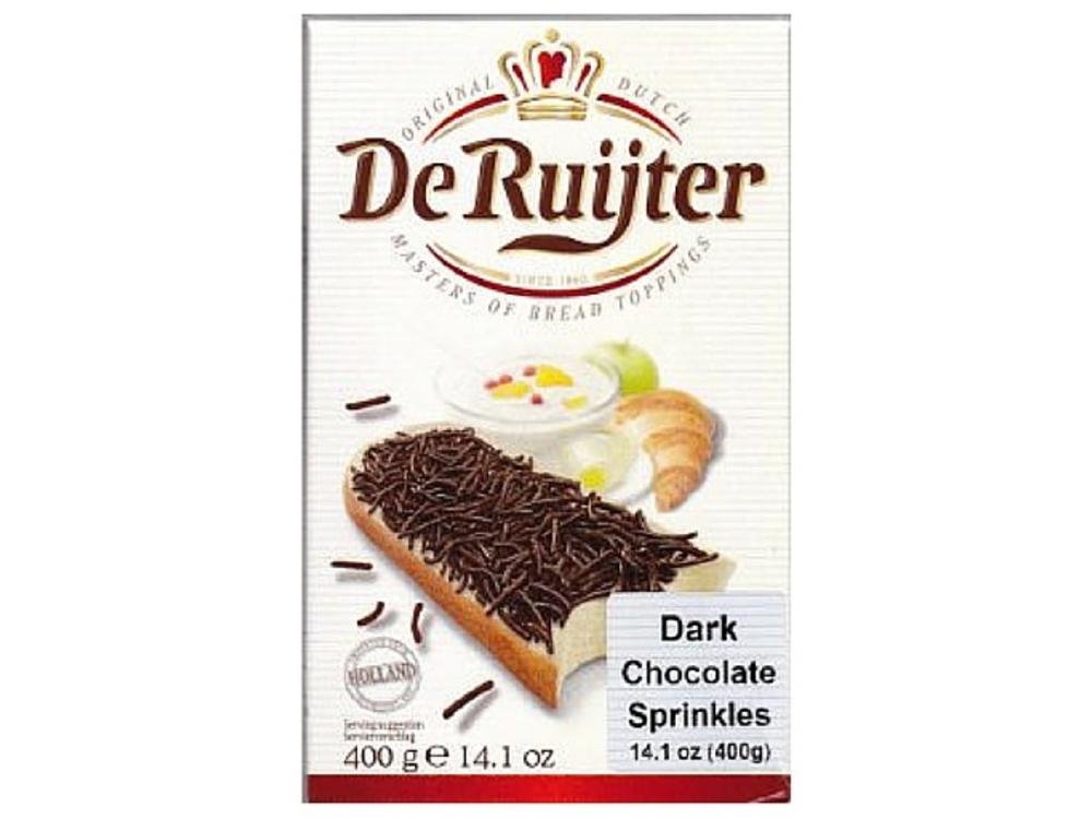 De Ruijter Dark Chocolate Sprinkles