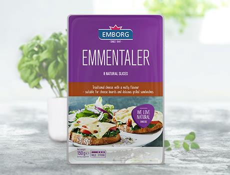 Emborg Cheese Slices Emmentaler