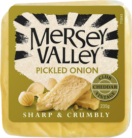 MERSEY VALLEY PICKLED ONION CHEDDAR