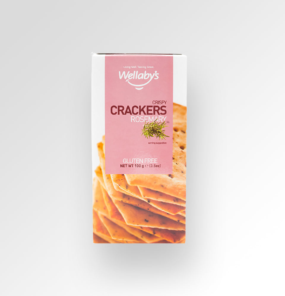 Wellaby's Rosemary Crackers